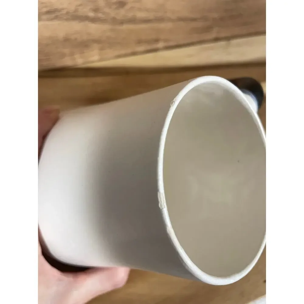 Vintage 1991 Steven Schiffer Signed Studio Pottery Canada Goose Handle Mug - Picture 7 of 11
